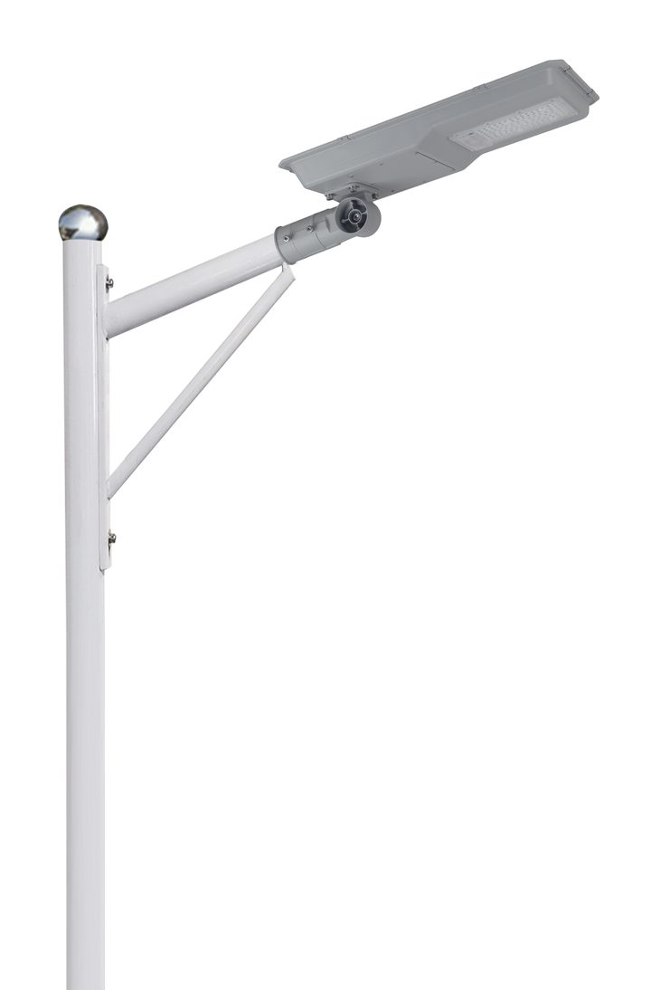 Side-arm street-light illustration.