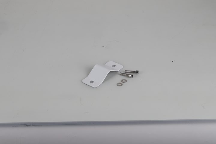 Mounting plate, bolts and washers shown separately.