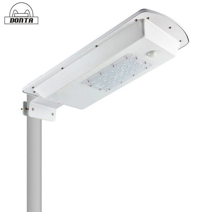 Pole-mounted solar light pictured on the T11-10W factory page