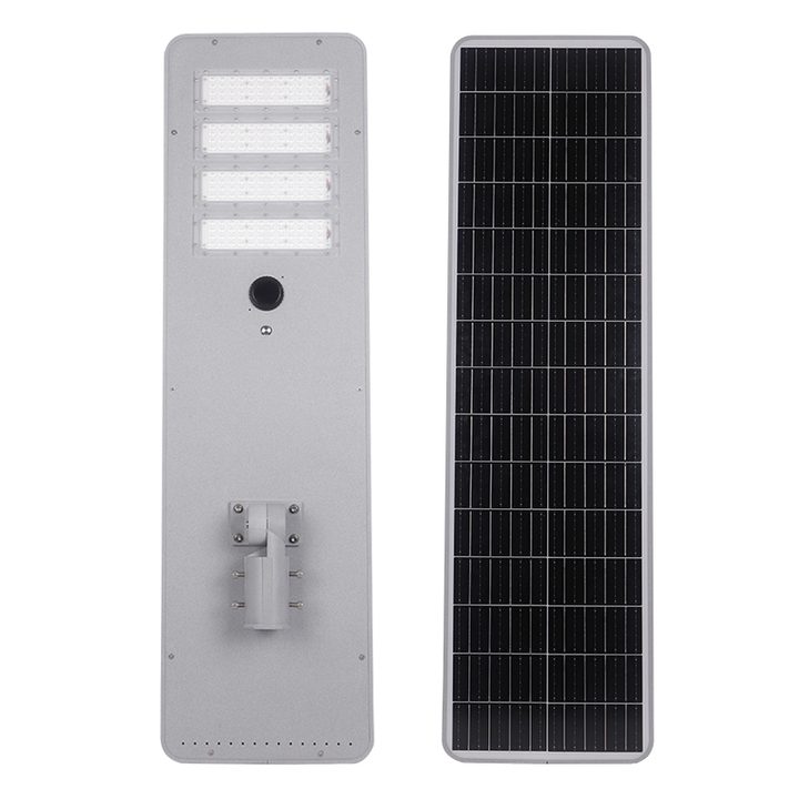 Front and rear views of the solar light pictured on the TR-100W factory page