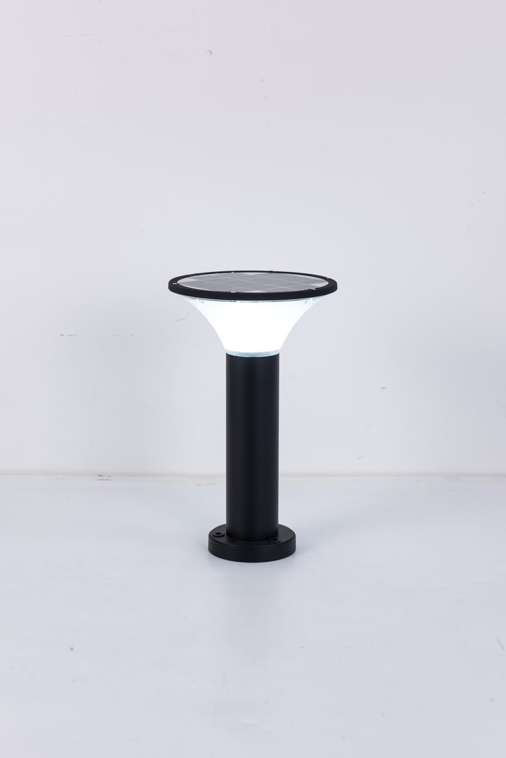 SG-2 solar garden light in a studio photograph
