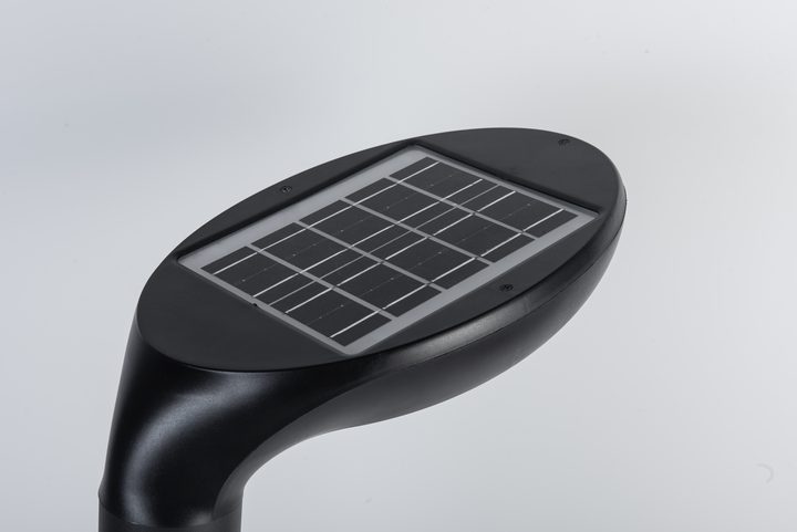 SG-5 solar garden light solar-panel surface detail