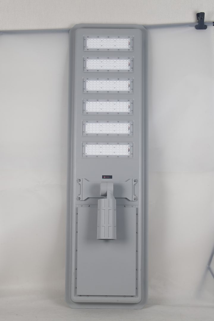 TL solar street-light housing viewed from the LED side